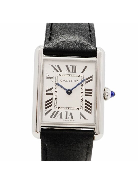 Cartier Tank Mast LM Silver Dial Watch main image 8